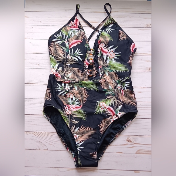 Seafolly Other - Seafolly Women's One Piece Swimsuit US Sz. 10 Ocean Alley style 10842-615